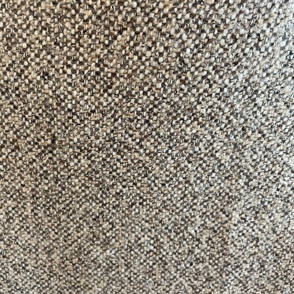 Brooks Brothers Classic Lined Tweed Wool Blend Wrap Skirt Brown Tan Cream Sz 8 - Picture 3 of 15